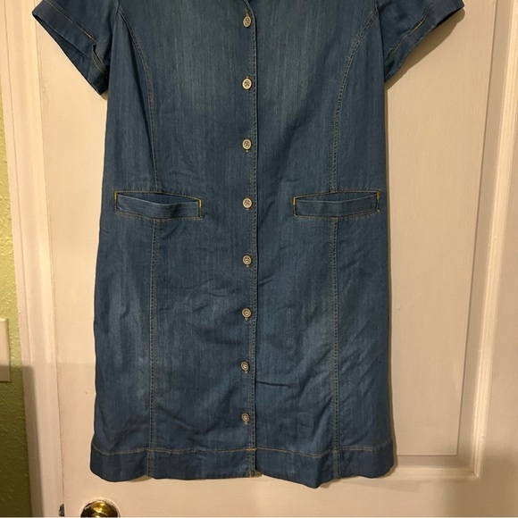 Cabi Denim Dress Size S piece of cale denim dress - Picture 7 of 15